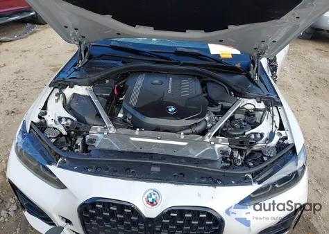 2023 BMW M440I из США, поврежденный, VIN WBA53AT07PCL86744